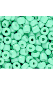Seed beads 6/0 (4mm) Mint turquoise